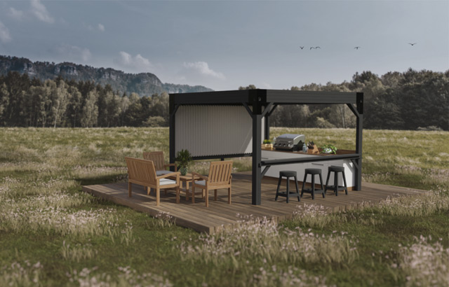 Mesa 11×11 | Tucson 11×14 gazebo sample image
